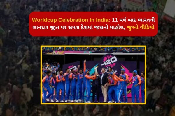 Worldcup Celebration In India: 11 વર્ષ બાદ ભારતની શાનદાર જીત પર સમગ્ર દેશમાં જશ્નનો માહોલ, જુઓ વીડિયો